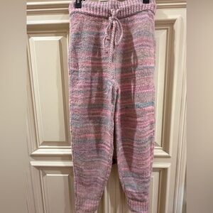 LoveShackFancy Olvera Jogger Pant Pink Cloud